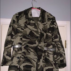 INC camo jacket